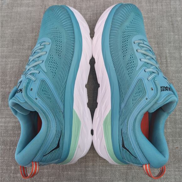 HOKA ONE ONE Bondi Women's 7 Aquarelle Blue AEBL 9B. Price firm. Thank you! - Picture 9 of 12